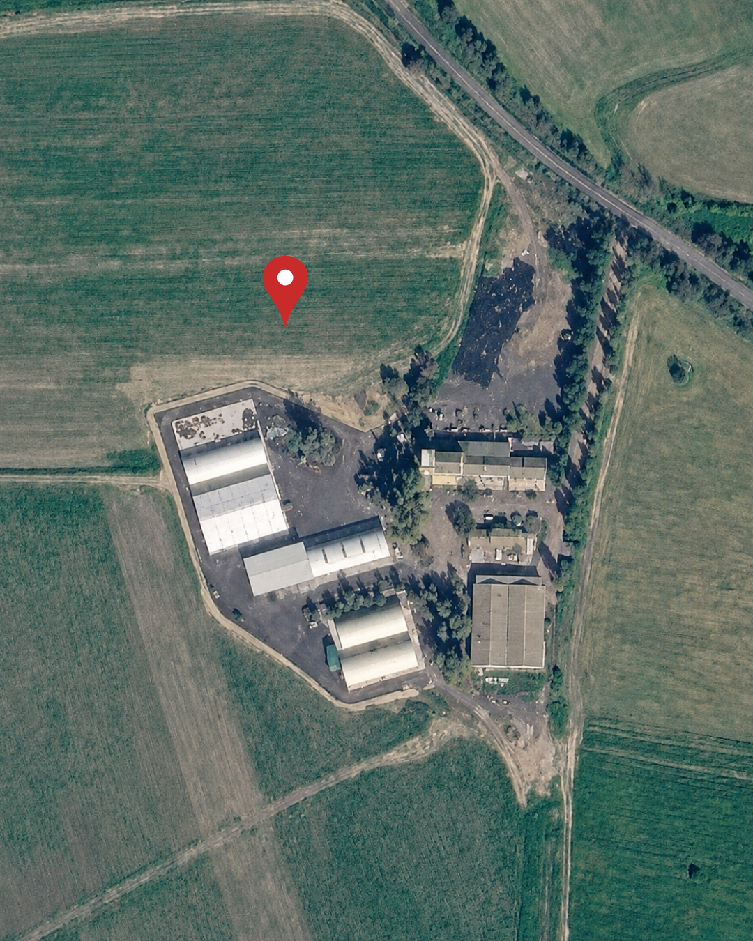 The Beast Field — base location map, Sicily
